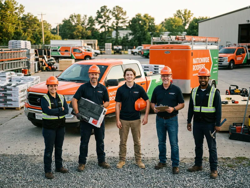 Natiowide Roofers - roof installation in Knoxville near me